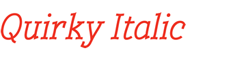 Quirky Italic